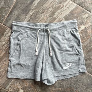 Grey Nike Sweatshorts